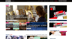Desktop Screenshot of cafebabel.fr